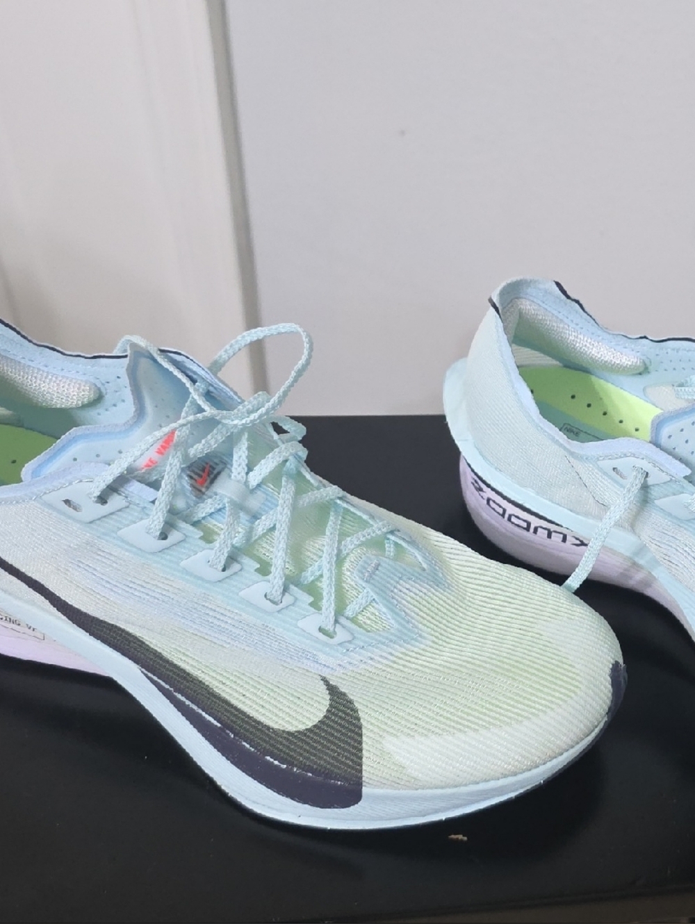 Vaporfly04 ZOOMX Nike Women's Light Blue Mint  Athletic Shoes